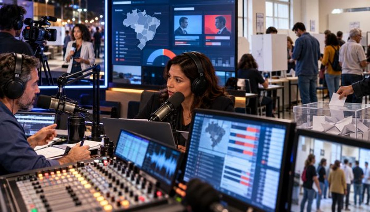 Eleições 2026: Rádios jornalísticas mobilizam equipes para cobertura do segundo turno neste domingo (25)
