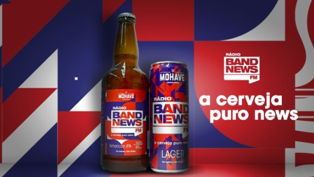 BandNews FM lança a cerveja Puro News em comemoração aos seus 18 anos