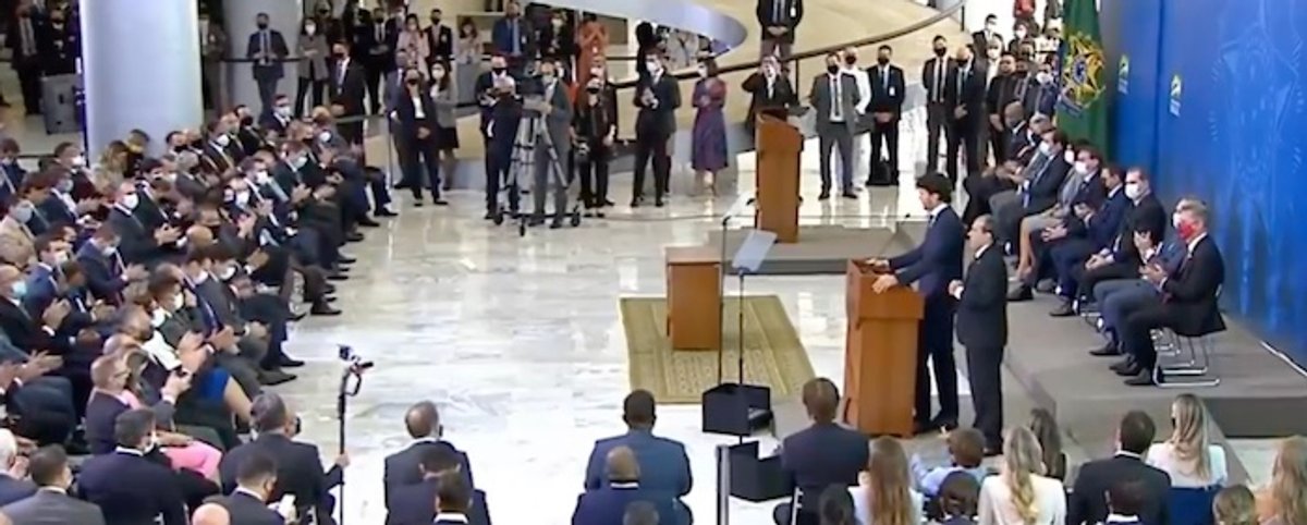 Deputado Fábio Faria é empossado como ministro das Comunicações em Brasília