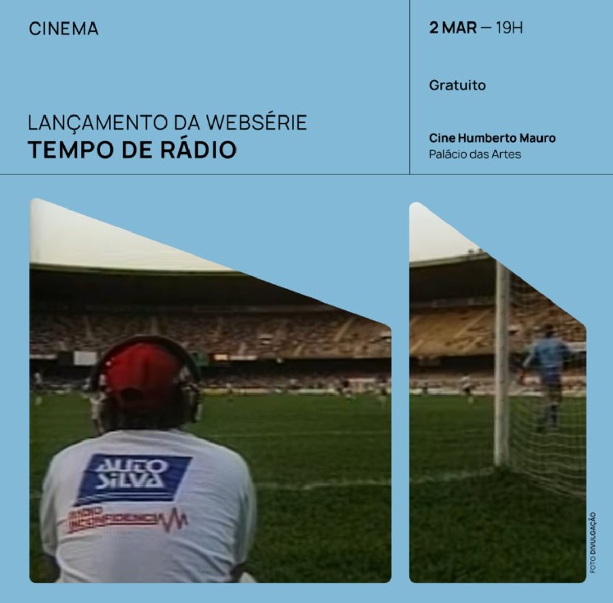 Websérie Tempo de Rádio terá sessão de lançamento no Cine Humberto Mauro com parceria da Rádio Itatiaia