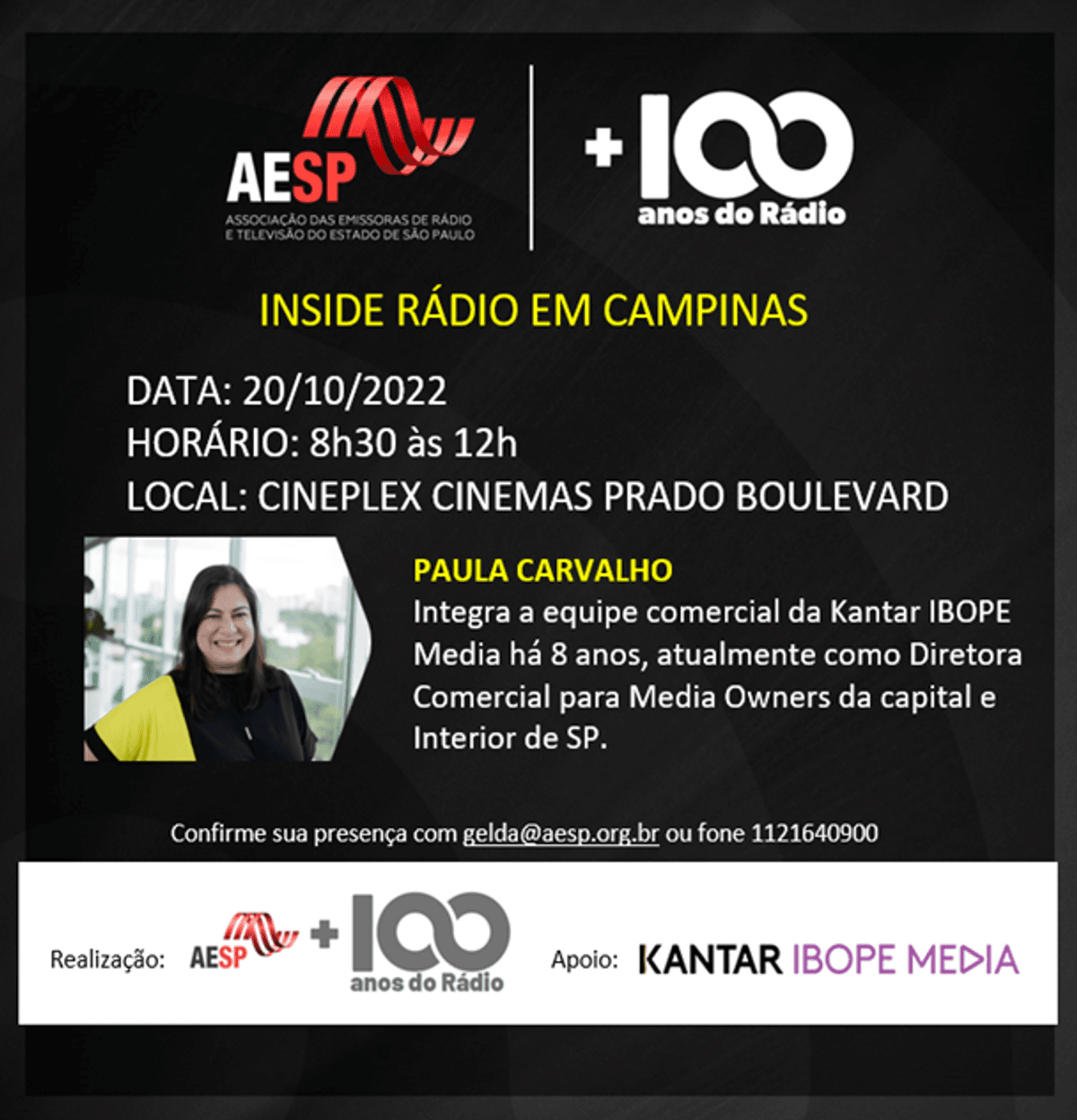 AESP e Kantar IBOPE Media realizam encontro com radiodifusores em Campinas (SP)