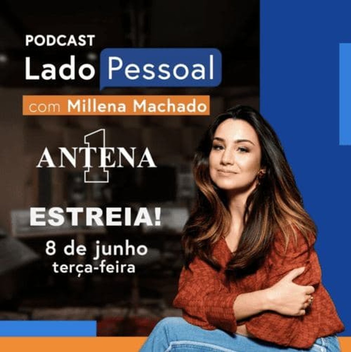 Jornalista Millena Machado estreia podcast na Antena 1 nesta terça-feira (8)
