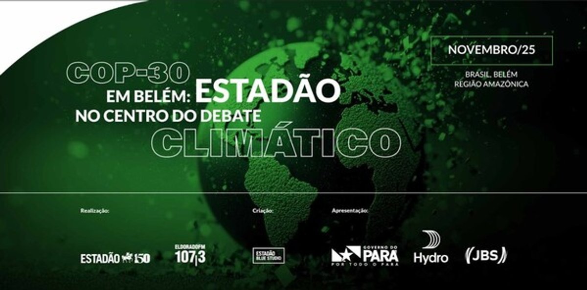 Eldorado FM e Estadão anunciam cobertura multiplataforma da COP-30 em Belém 