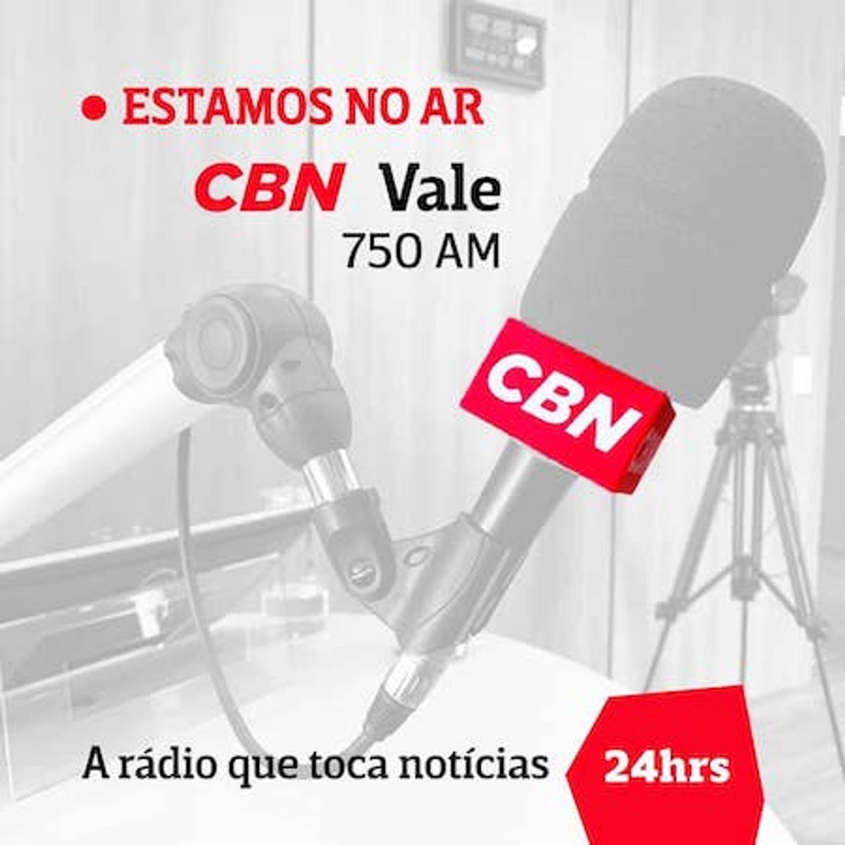 CBN estreia afiliada voltada para o Vale do Paraíba. Estação é de São José dos Campos