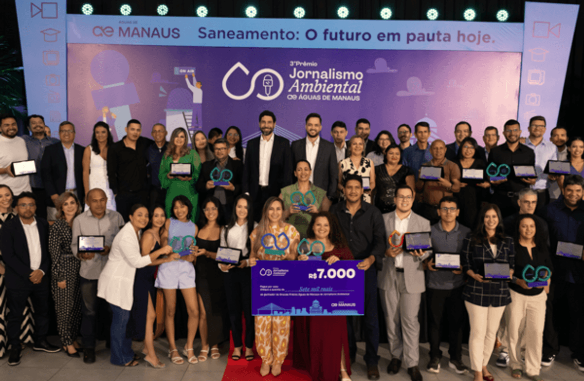 Prêmio Águas de Manaus de Jornalismo Ambiental reconhece trabalhos de destaque sobre saneamento e meio ambiente