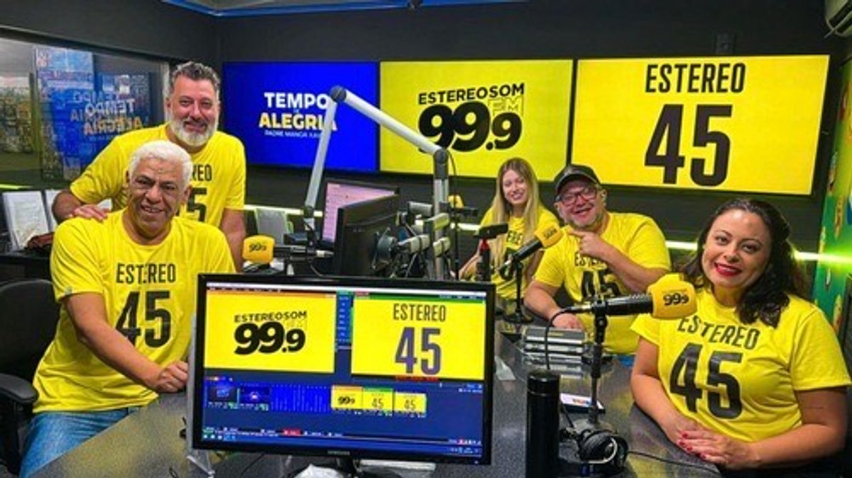 Estereosom FM completa 45 anos e realiza programação especial em Limeira (SP)