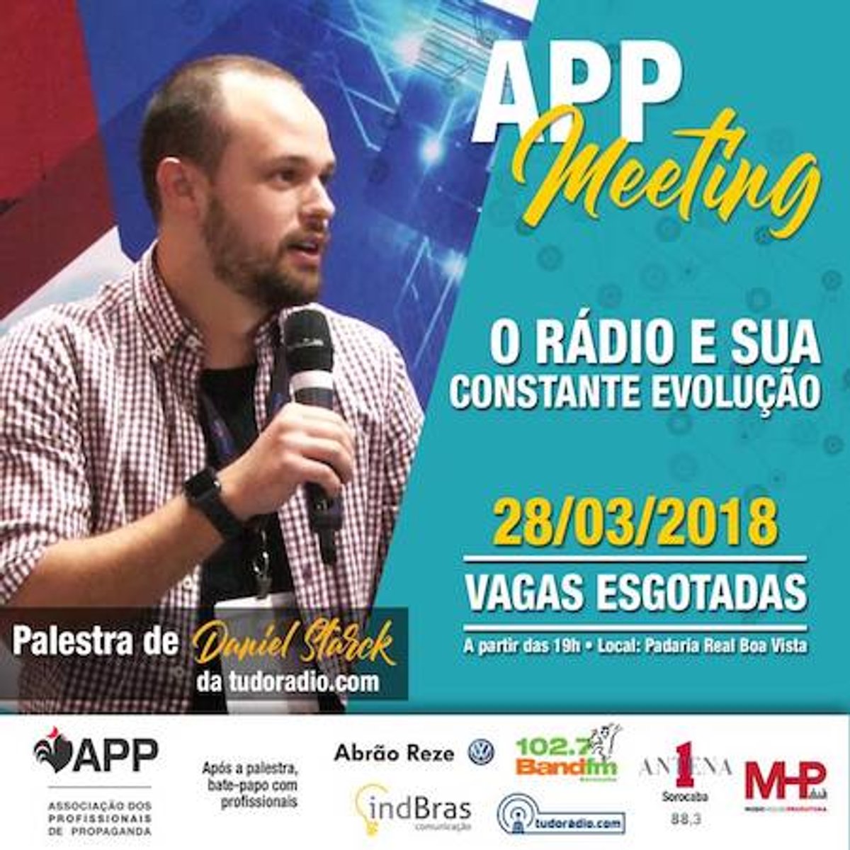Portal tudoradio.com participa de evento da APP Sorocaba sobre o rádio e sua evolução