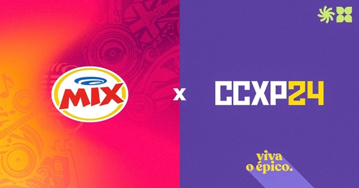Rádio Mix FM é a media partner oficial da CCXP 2024 em São Paulo