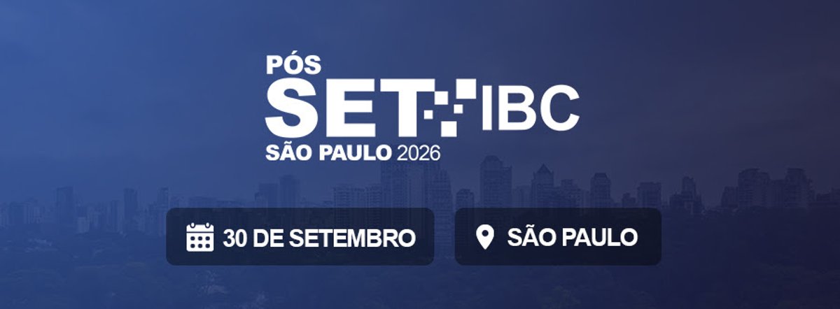 SET realiza Pós-IBC 2026 em São Paulo com debates sobre tendências e futuro do audiovisual