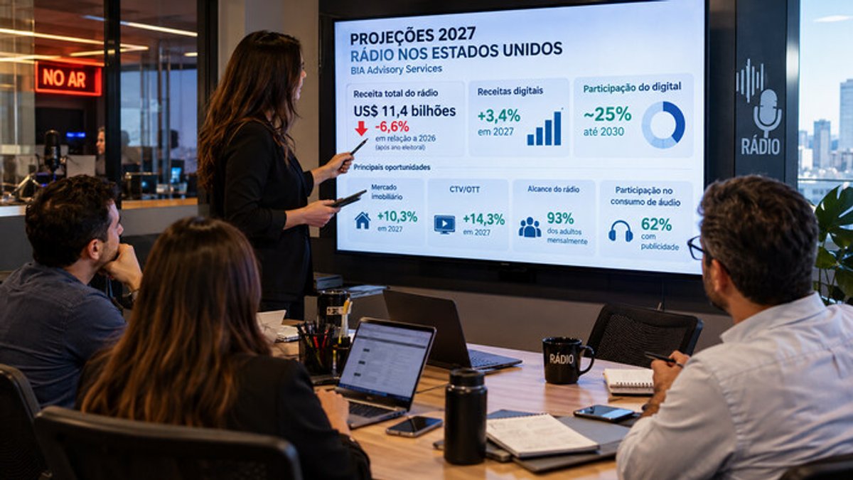 BIA projeta avanço digital e aponta novas oportunidades comerciais para o rádio em 2027