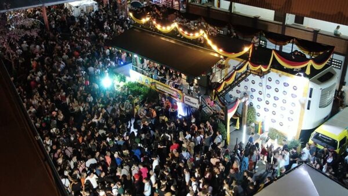 105 FM foi a rádio oficial do Schützenfest 2022, em Jaraguá do Sul (SC)