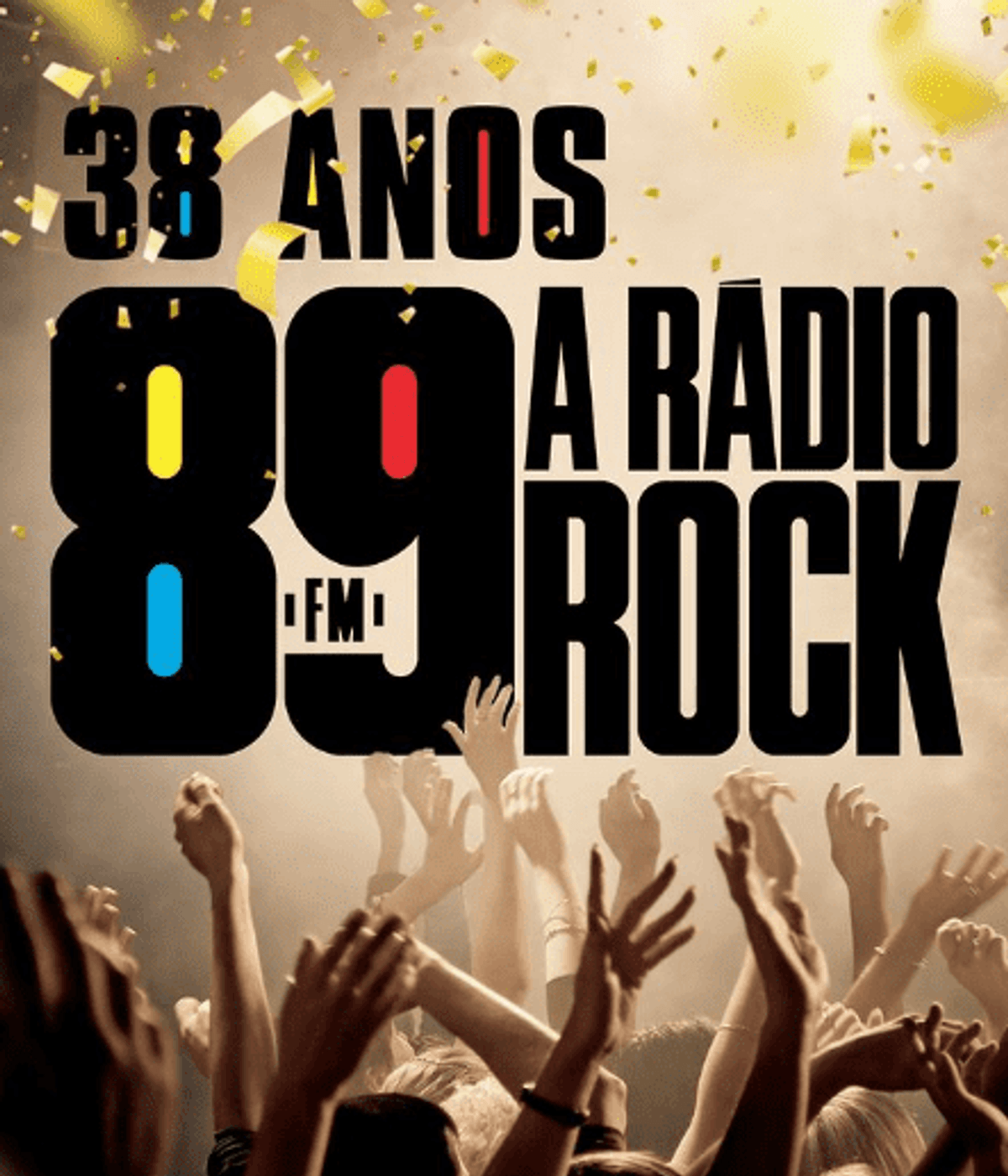 89 FM A Rádio Rock realiza mais uma edição da ação Dia da Camiseta de Rock em referência ao seu aniversário