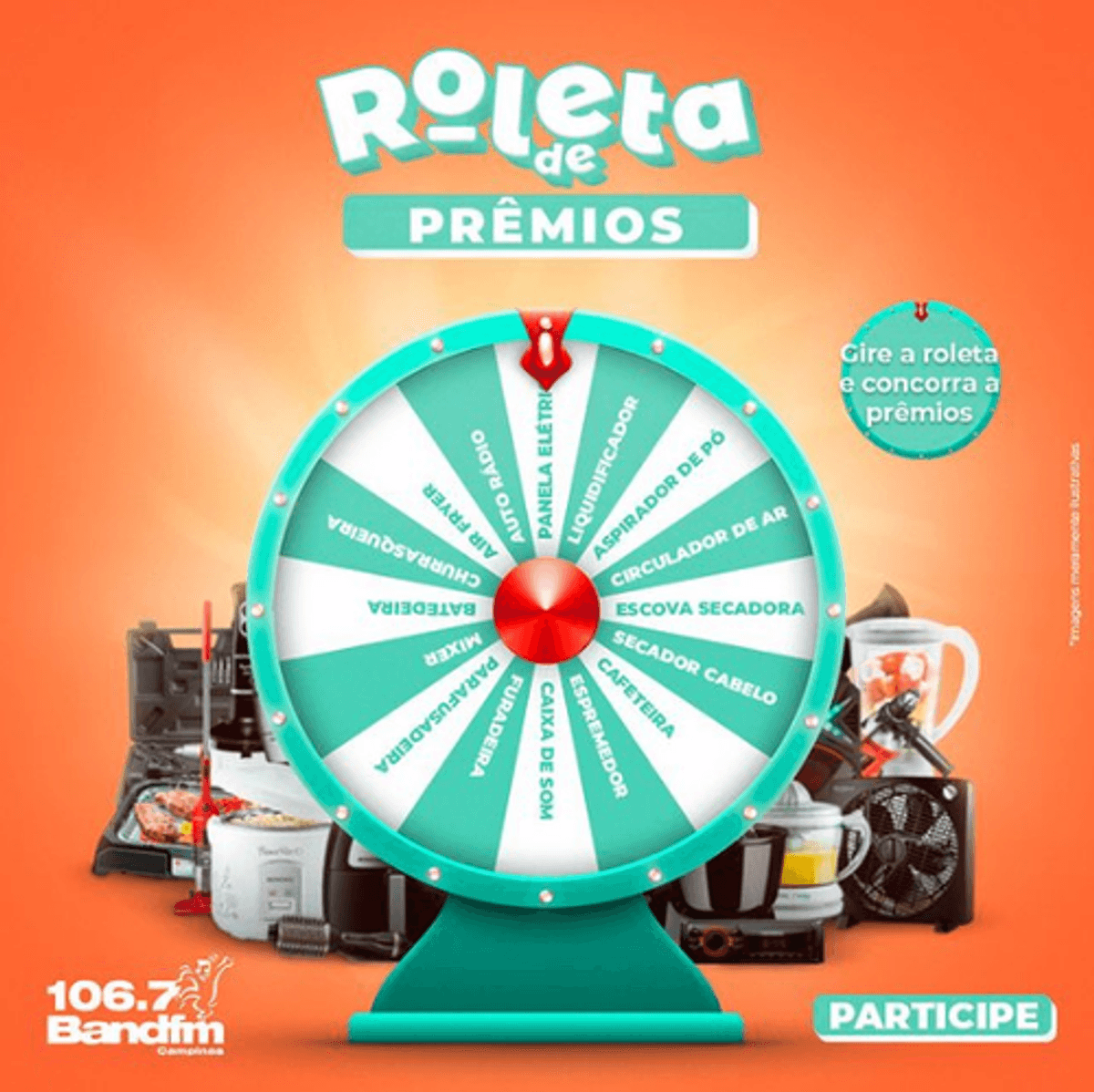 Band FM promove "Roleta de Prêmios" e trabalha ação voltada ao Natal em Campinas