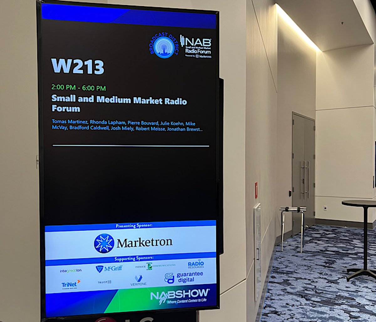 NAB Show 2023 começa com fórum voltado a pequenos e médios mercados de rádio