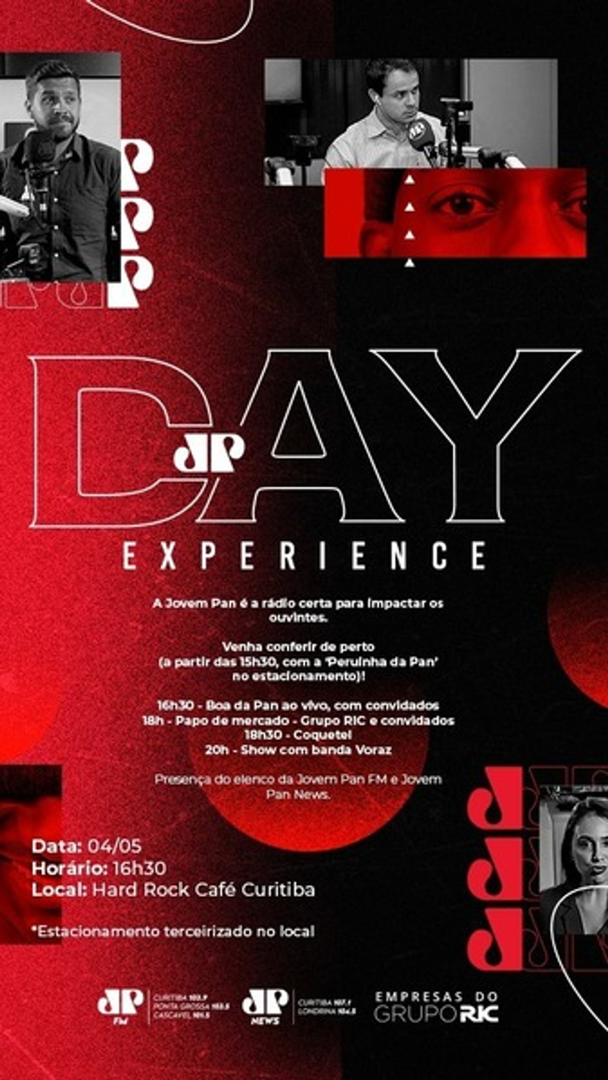 Jovem Pan FM realiza JP Day Experience em Curitiba