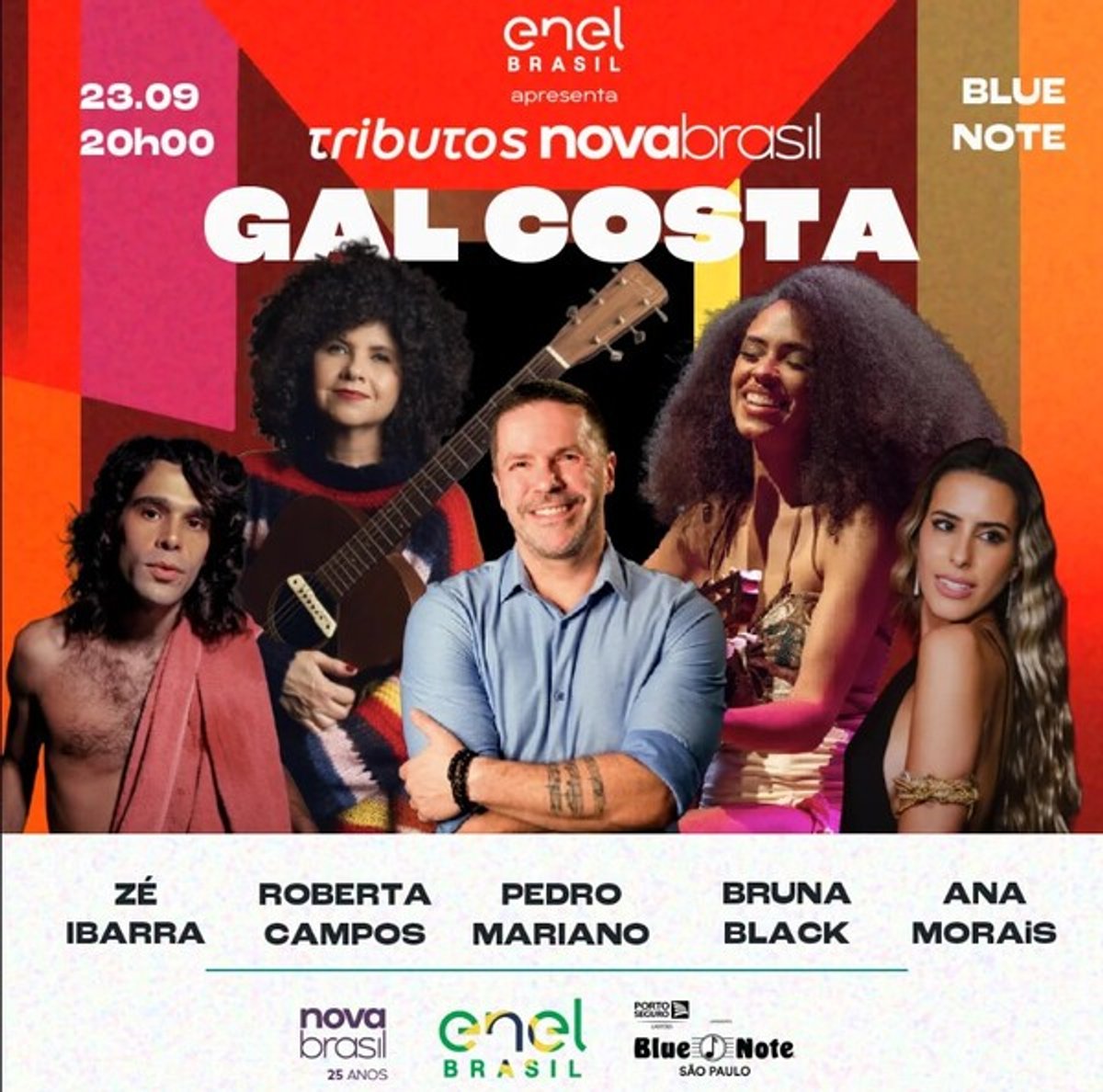 Novabrasil FM e Enel Brasil promovem homenagem a Gal Costa em nova edição da série "Tributos Novabrasil"