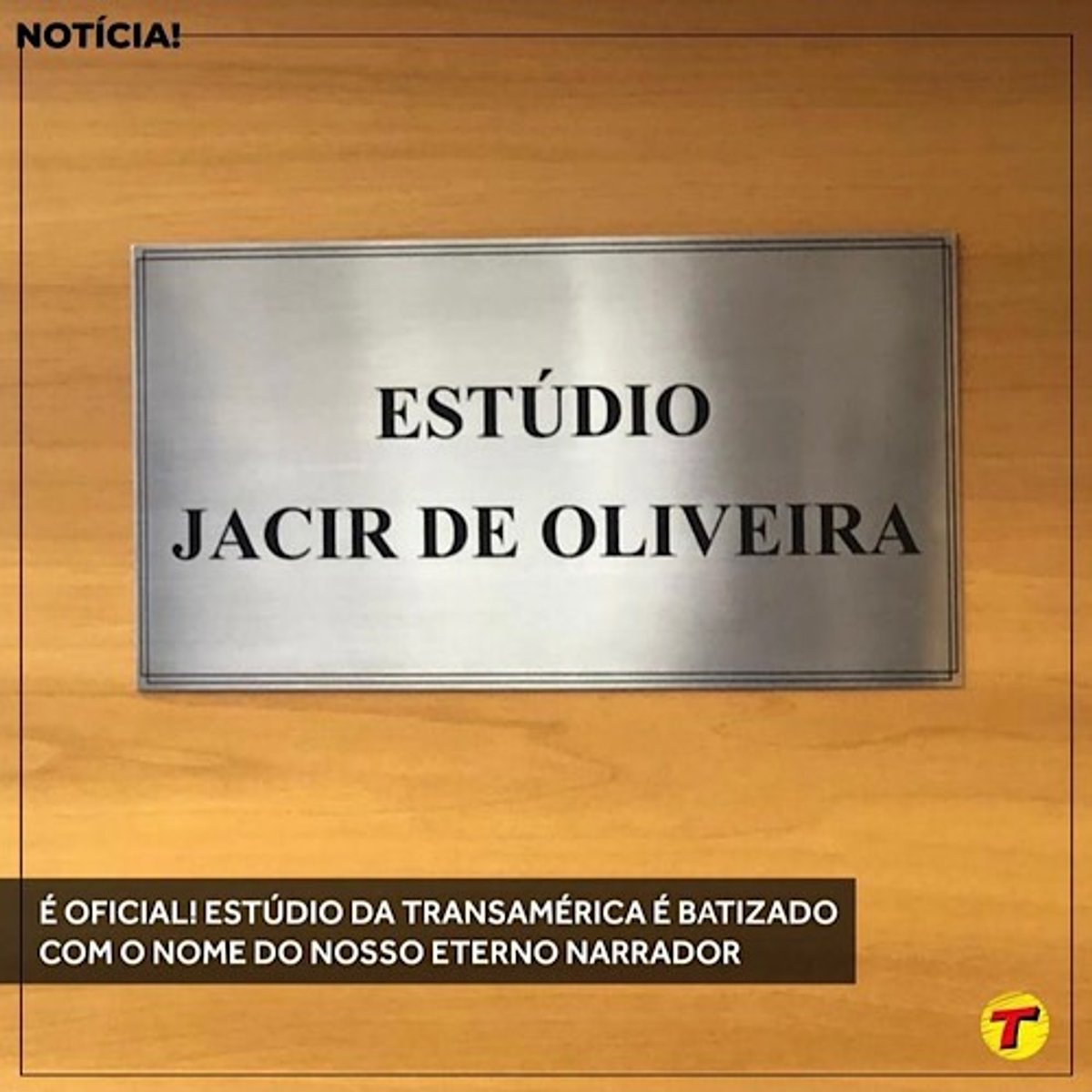 Transamérica completa 20 anos de transmissões esportivas em Curitiba. Jacir de Oliveira é homenageado
