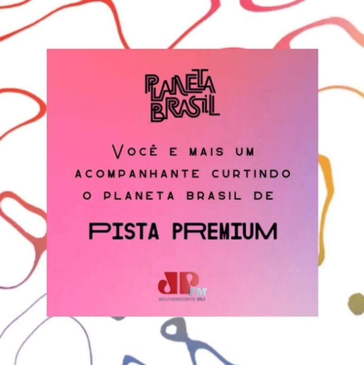 Curiosidade: Seis afiliadas mineiras da Jovem Pan FM estão promovendo o festival Planeta Brasil