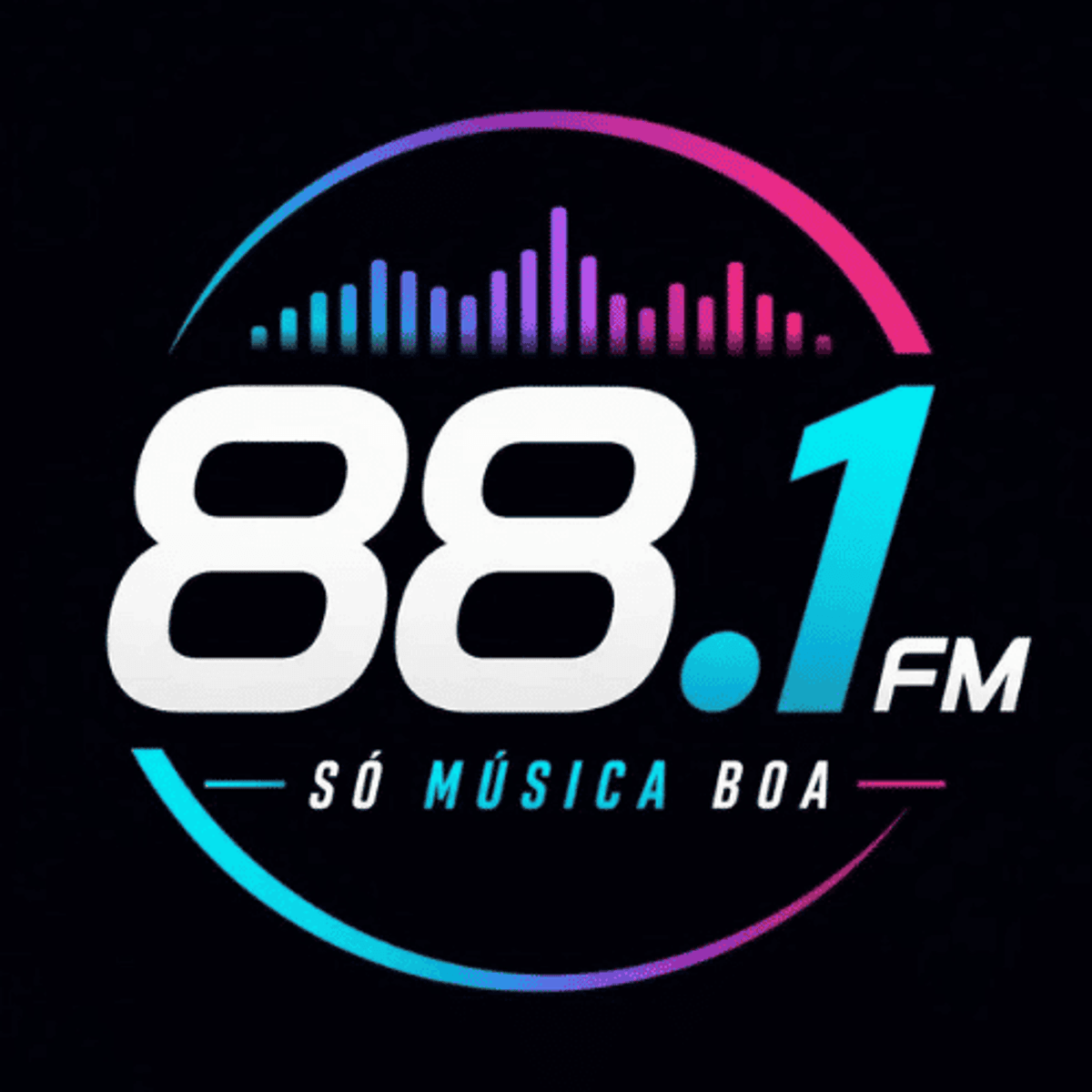 Logo  Rádio 88.1 FM