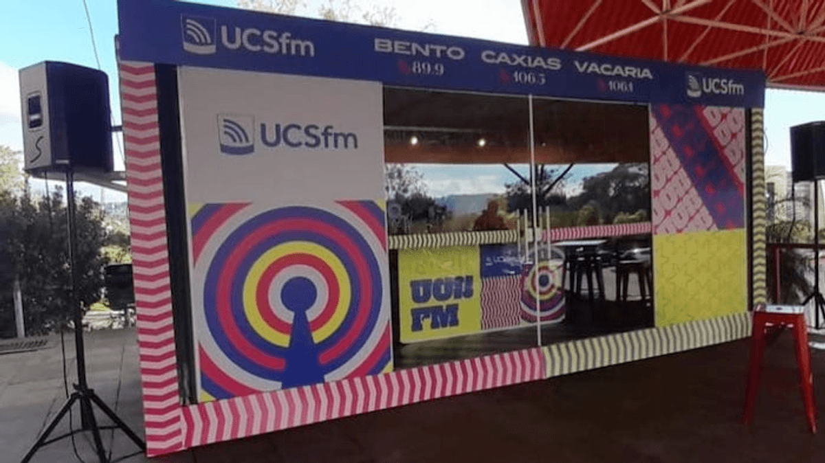 UCS FM é a rádio oficial da 38ª Feira do Livro de Caxias do Sul (RS)