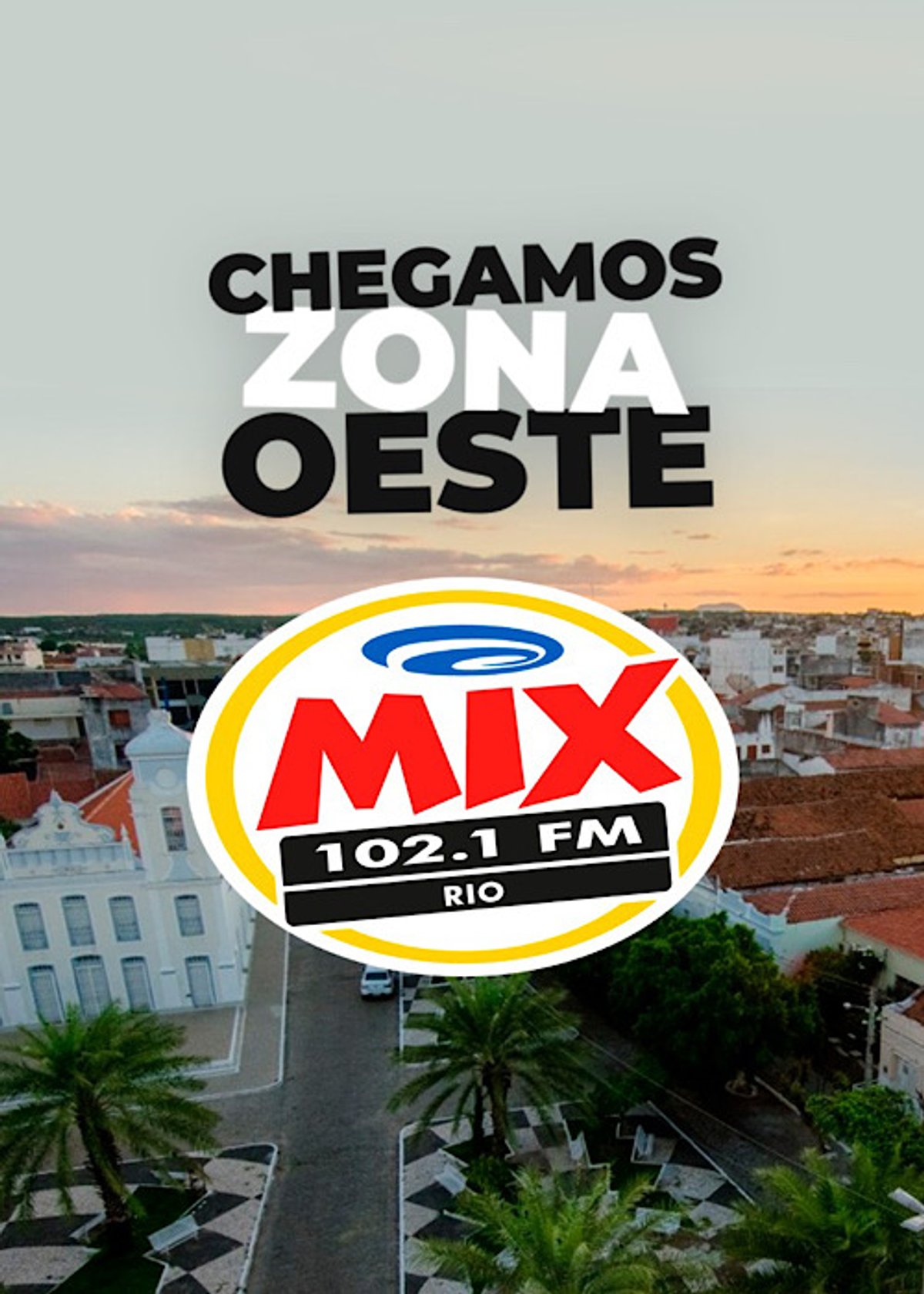 Rádio Mix FM põe repetidora em operação e melhora sinal na Zona Oeste do Rio de Janeiro