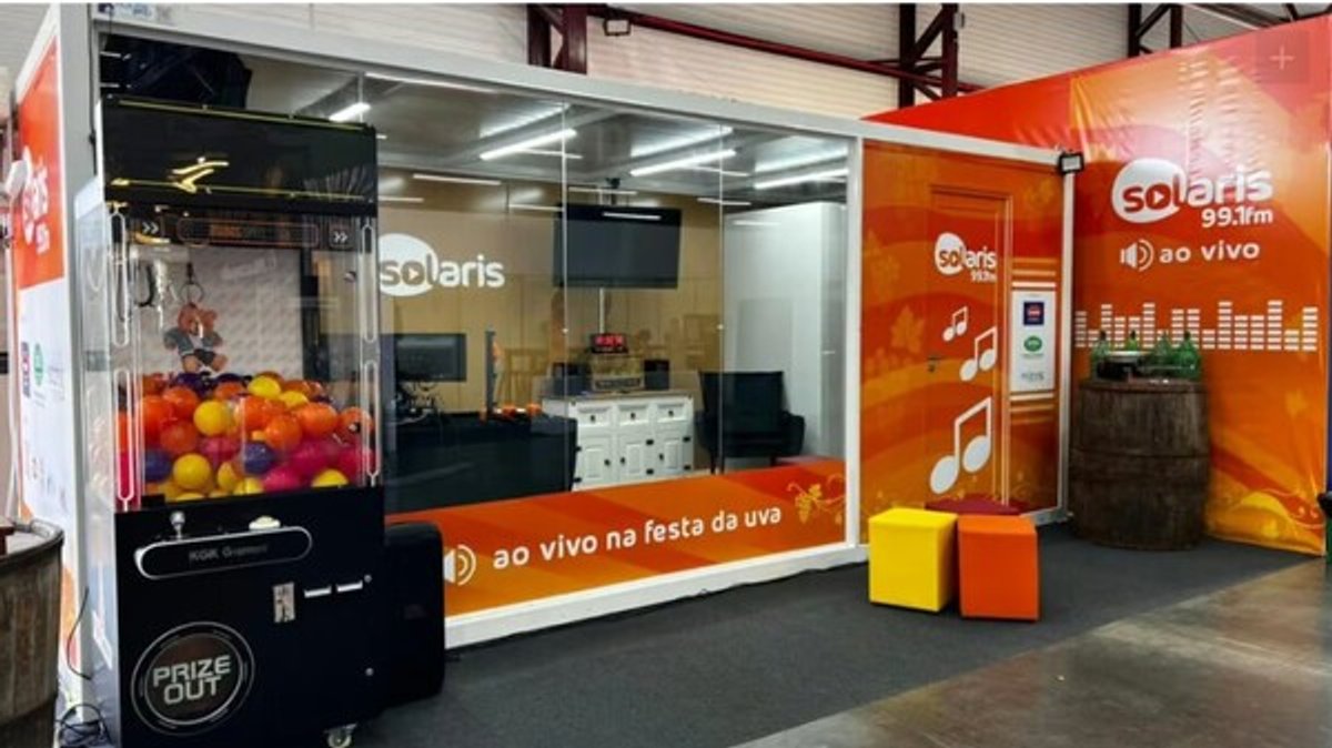 Solaris FM leva estúdio ao vivo e ações interativas para a cobertura da Festa da Uva 2026 em Caxias do Sul (RS)