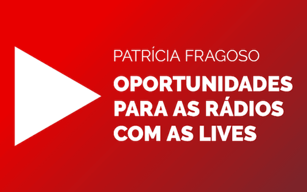 E-book ressalta oportunidades que rádios poderão criar com lives na internet. Material está disponível para download gratuito