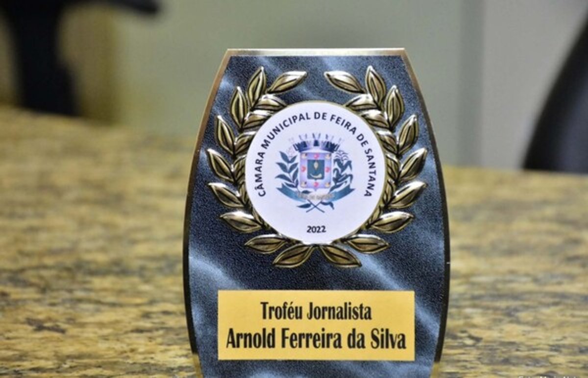 Troféu Arnold Silva homenageará profissionais e veículos de comunicação em Feira de Santana (BA)