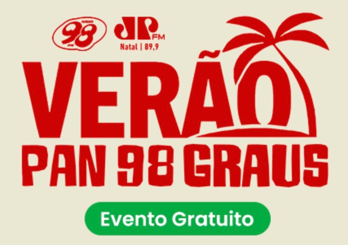 Rádio 98 FM e Jovem Pan FM promovem nova edição do Verão Pan 98 Graus na Grande Natal