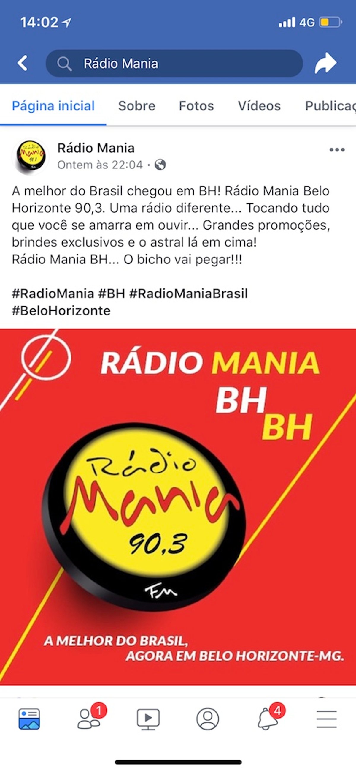 Extra: Rádio Mania de Belo Horizonte começa a operação em rede com o Rio de Janeiro