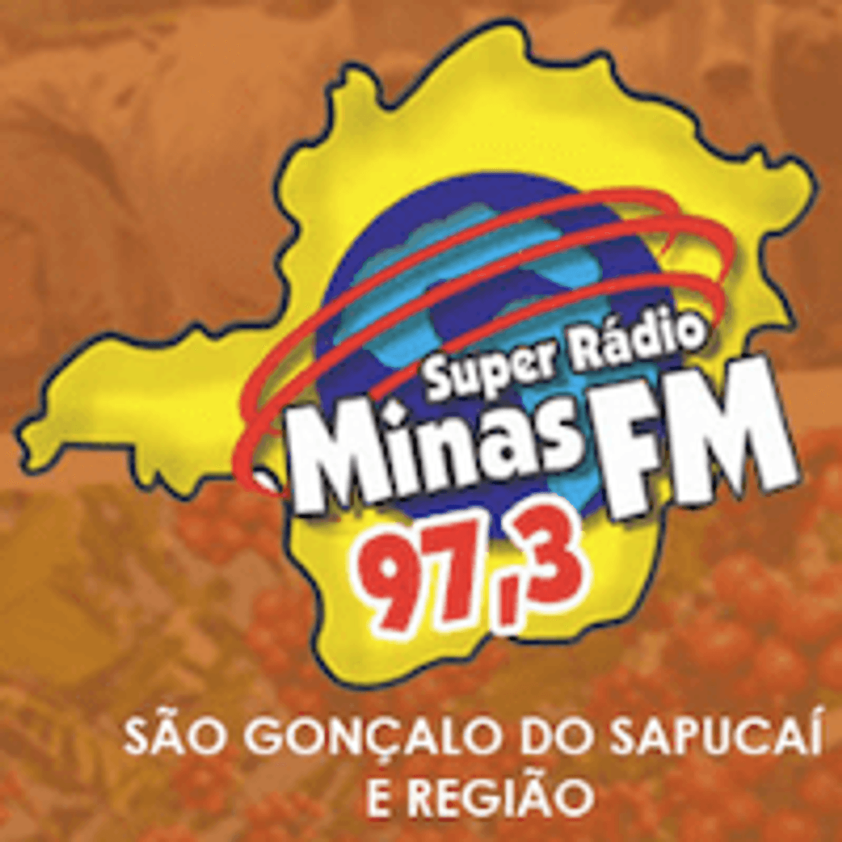 Logo Super Rádio Minas FM