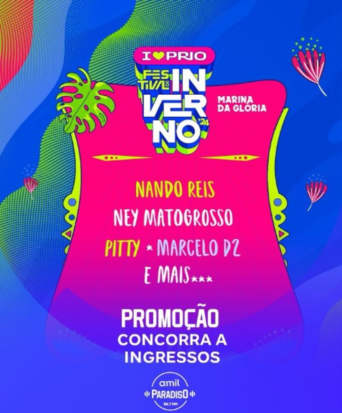 Amil Paradiso FM promove edição do Festival de Inverno no Rio de Janeiro