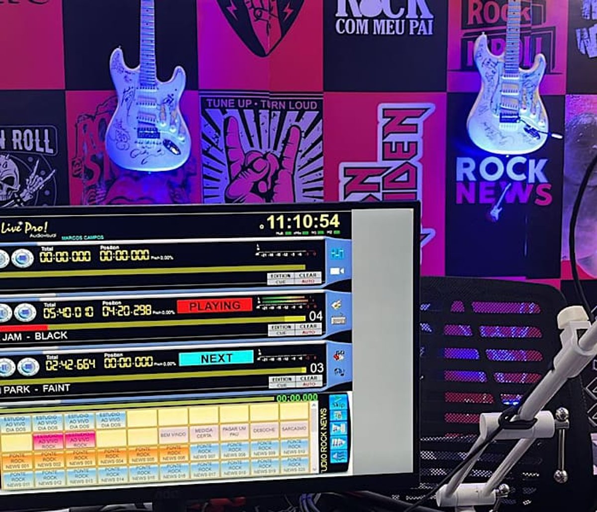 Rock News realiza Estúdio Ao Vivo no Vale Sul Shopping com entrevistas e shows pelo Dia dos Pais