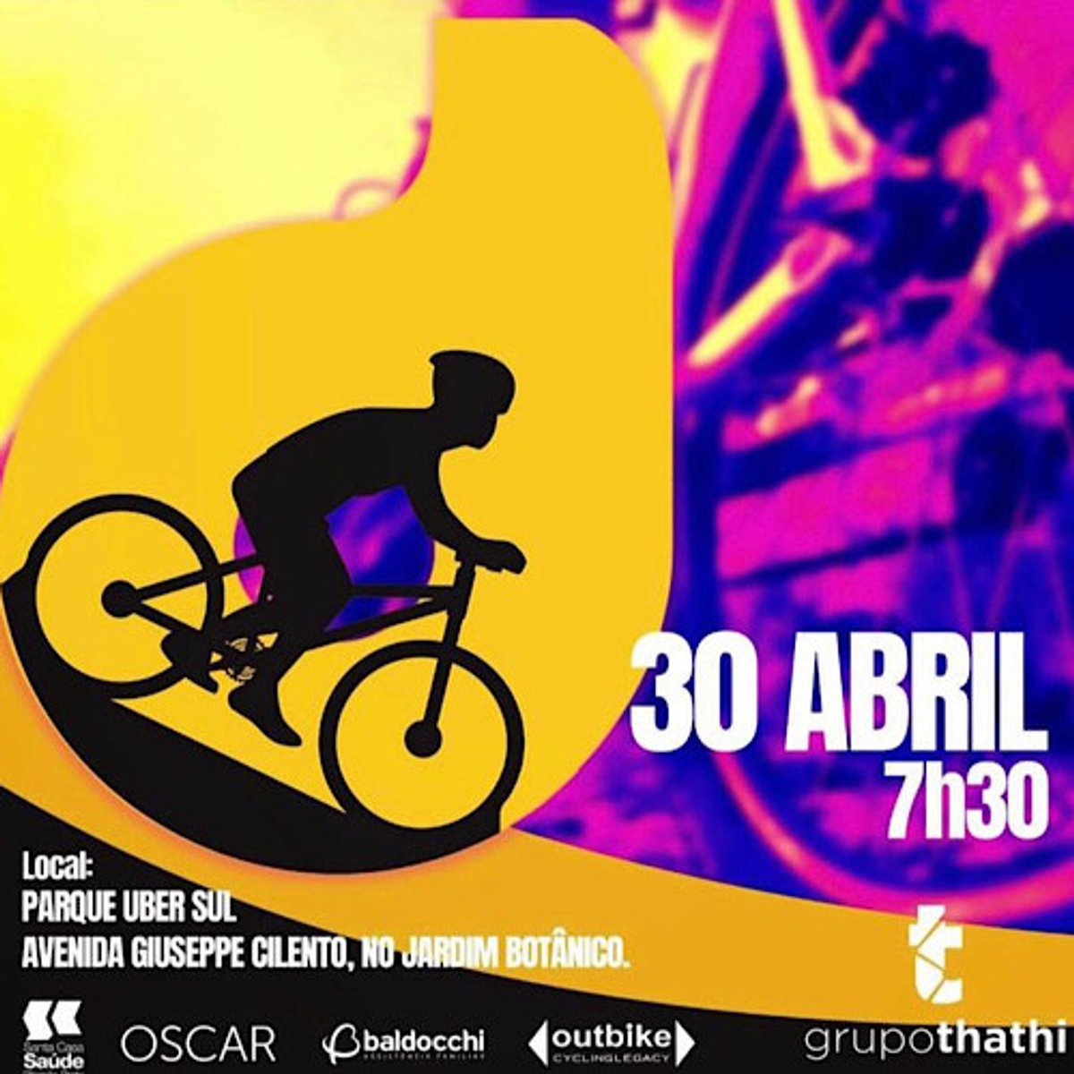 Difusora FM realiza passeio ciclístico em Ribeirão Preto (SP)