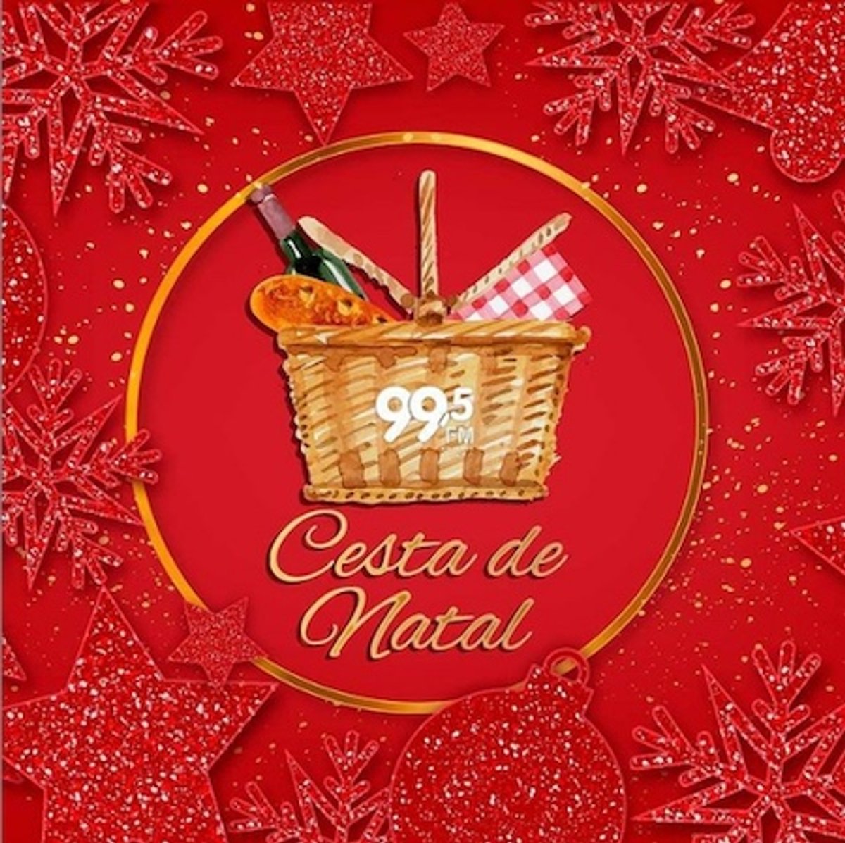 Rádio 99,5 FM promove ação voltada ao Natal e sorteia cestas com ítens voltados à data em Goiânia