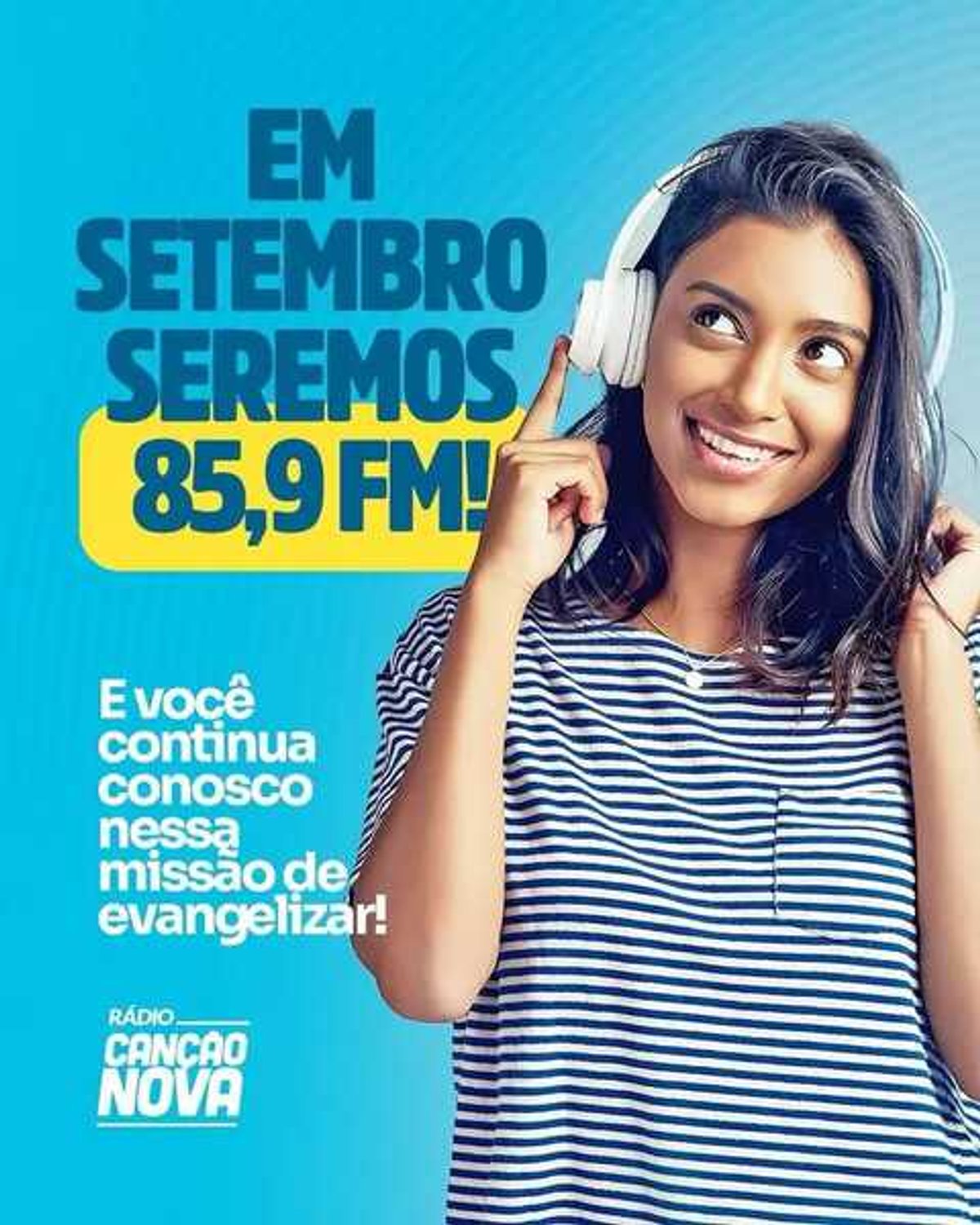 Canção Nova estreia sinal em FM na Grande São Paulo nesta sexta-feira (5)