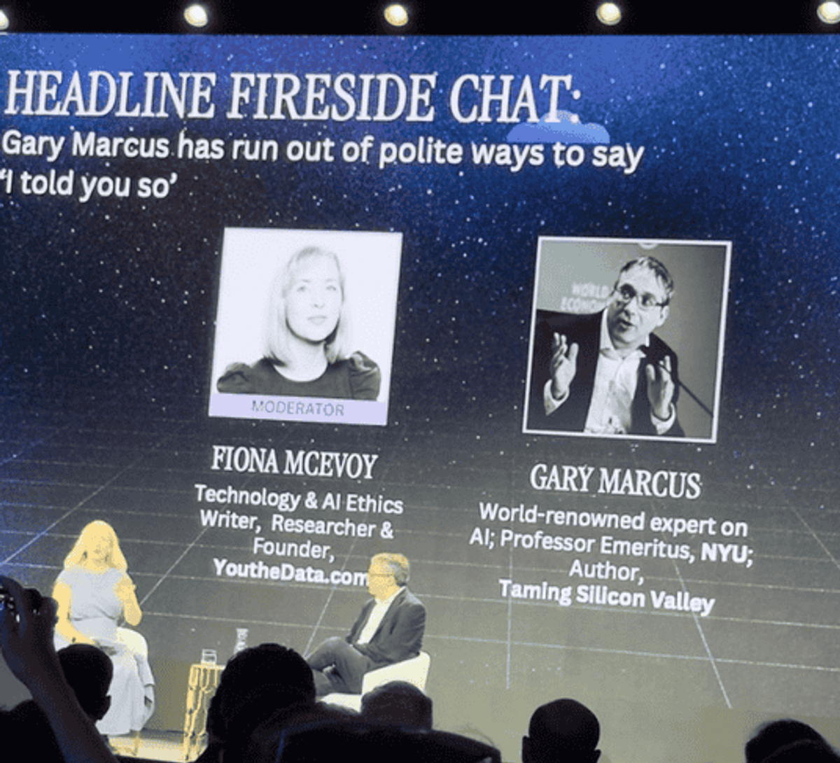 Tendências | World Summit AI USA 2025: Gary Marcus critica limites da IA atual e alerta sobre falta de controle