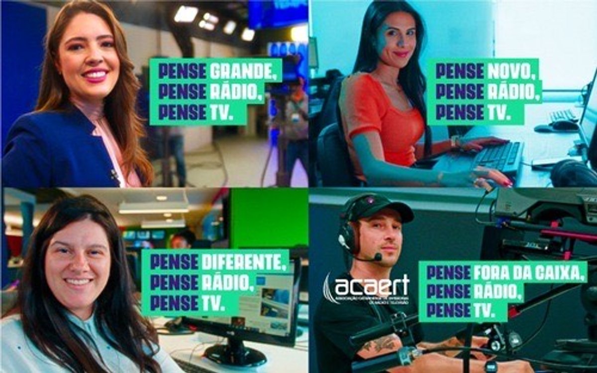 ACAERT lança campanha campanha "Pense Rádio, Pense TV"