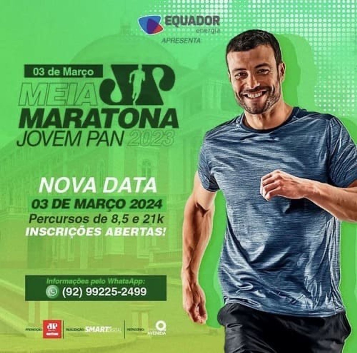 Jovem Pan FM promove mais uma edição da Meia Maratona Manaus Jovem Pan, em Manaus (AM)