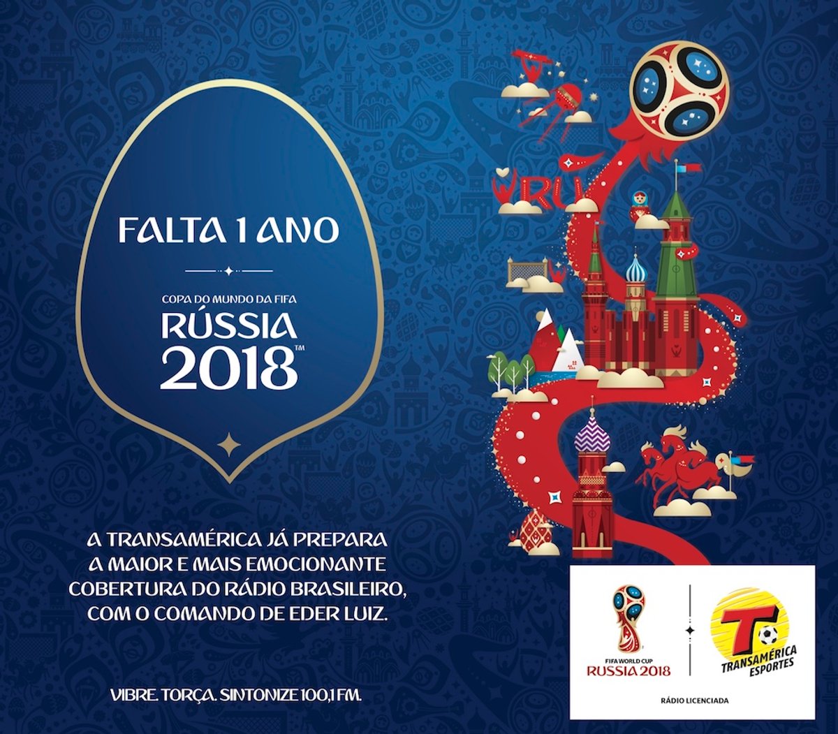 Transamérica confirma cobertura da Copa do Mundo FIFA no ano que vem