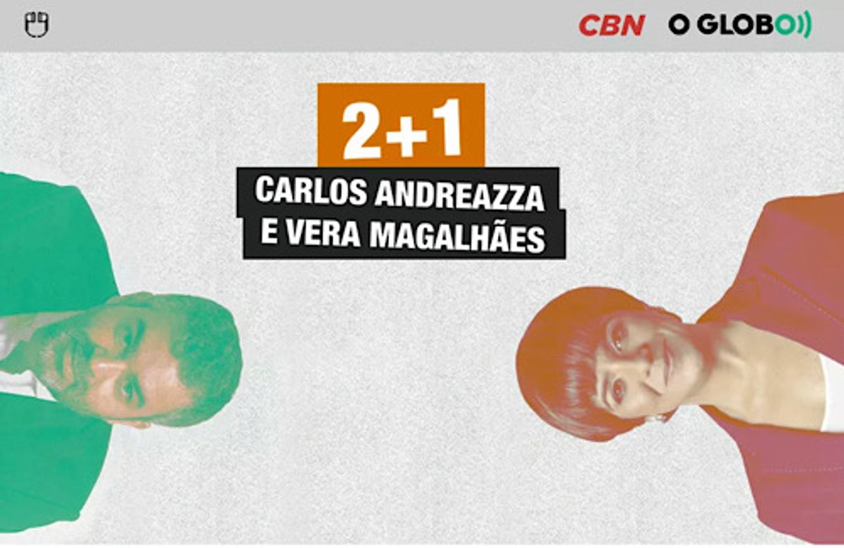 CBN e O Globo lançam podcast que reúne Vera Magalhães e Carlos Andreazza