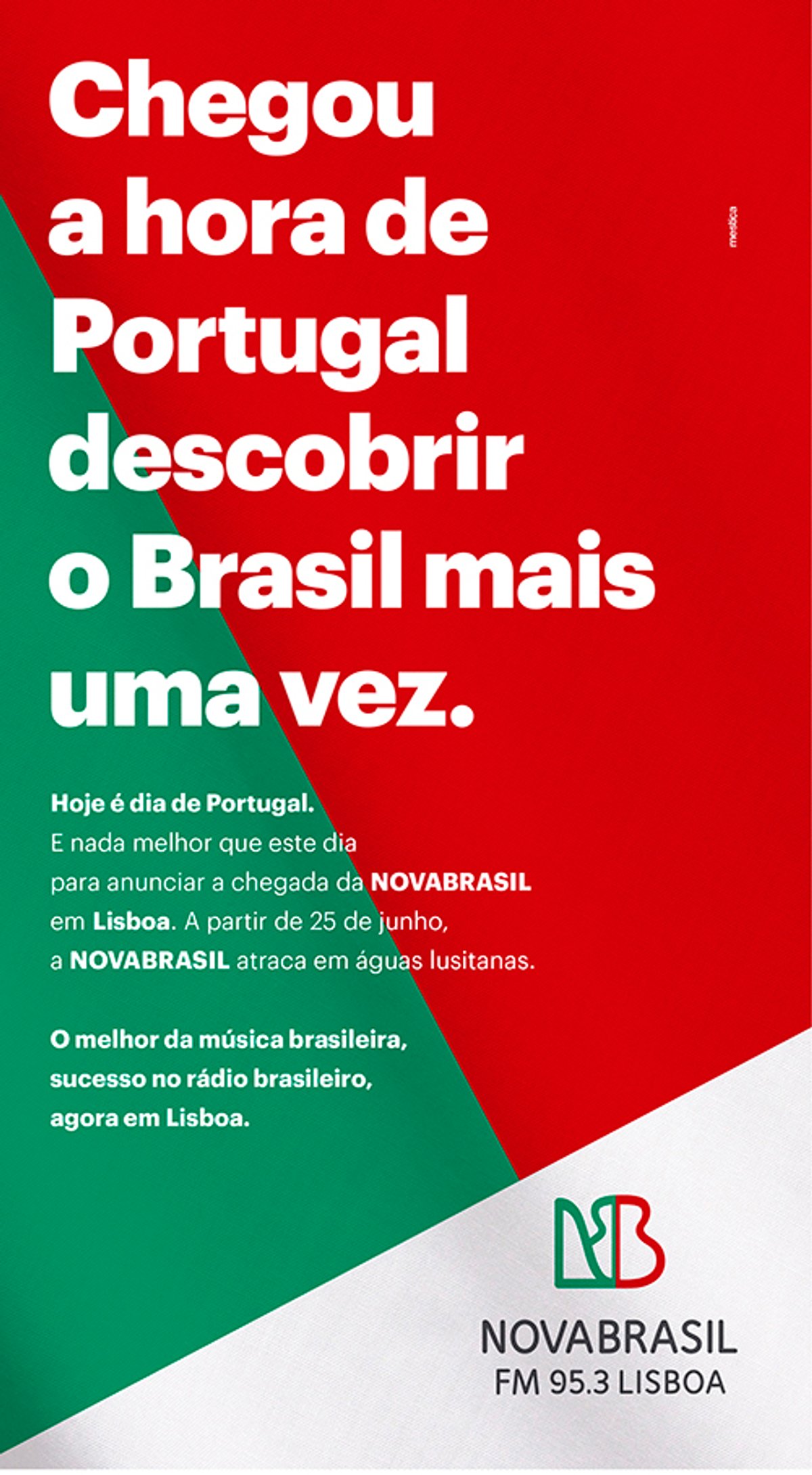 Exclusivo: Após retornar ao Rio, NOVABRASIL FM confirma estreia de FM em Portugal