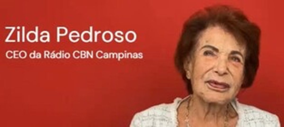 Dona Zilda, que liderou a CBN Campinas por 30 anos, morreu nesta terça-feira (30)