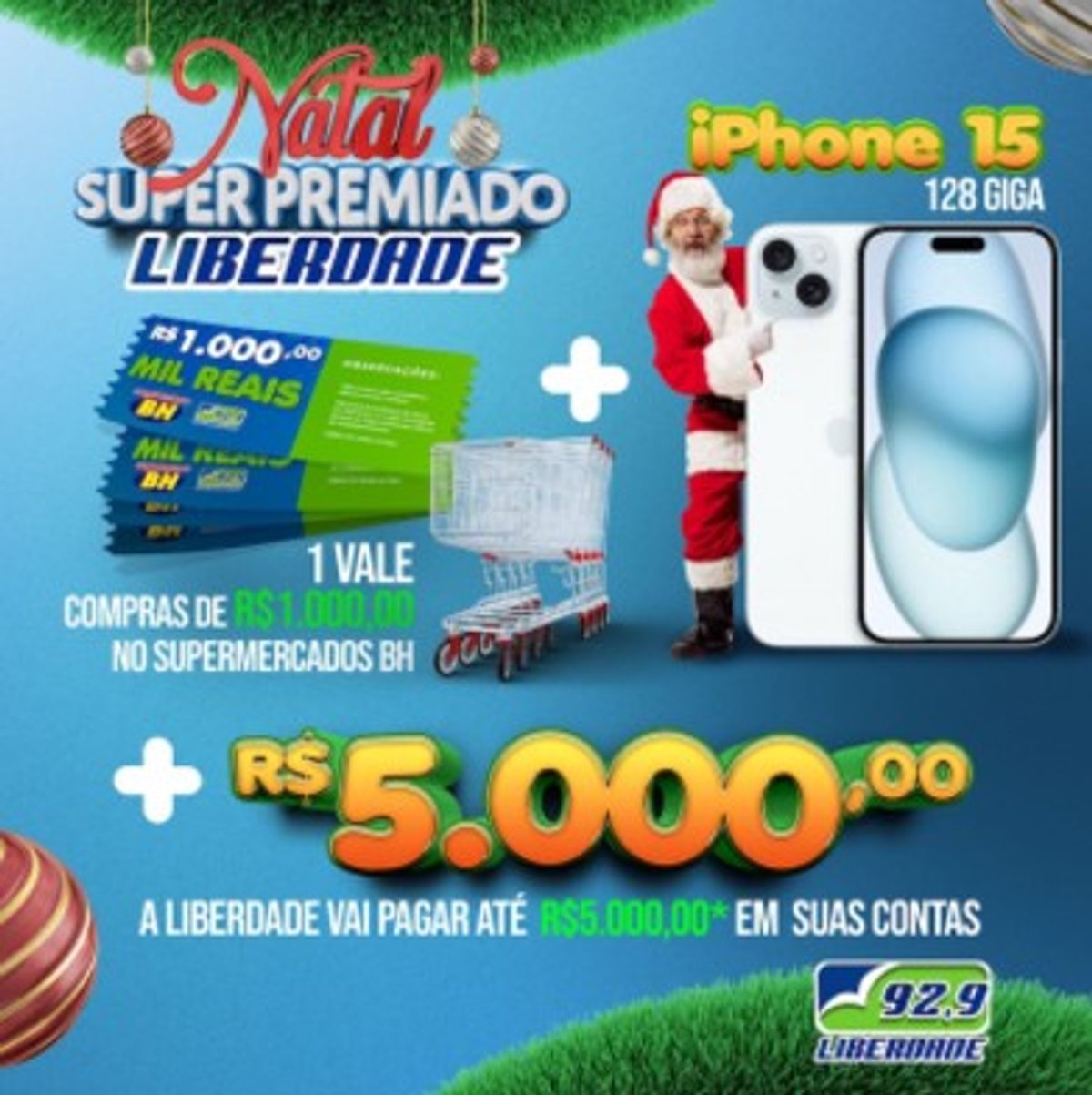 Liberdade FM lança promoções de fim de ano em Belo Horizonte