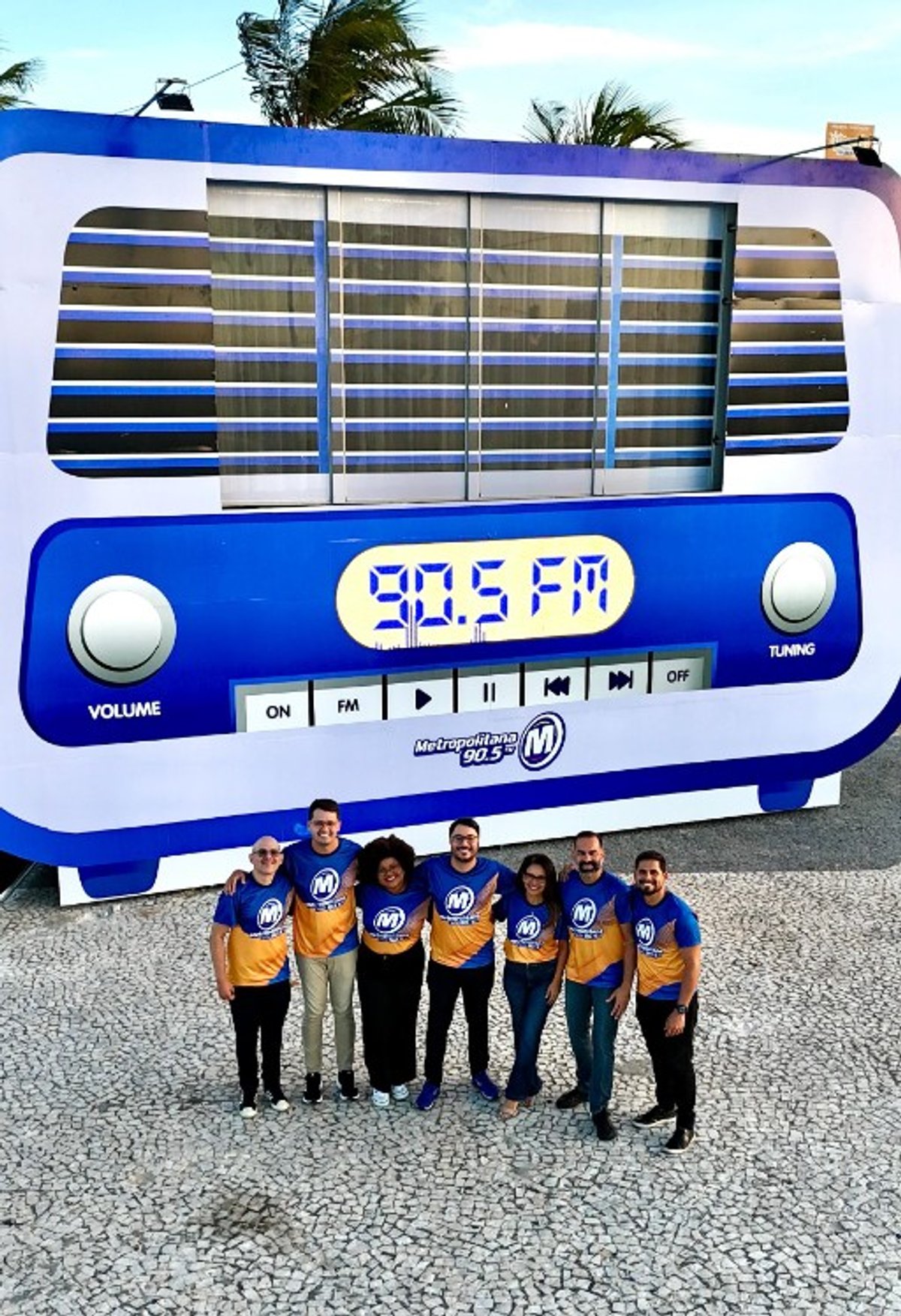 Metropolitana FM promove Estúdio Verão 2026 na Orla da Atalaia em Aracaju