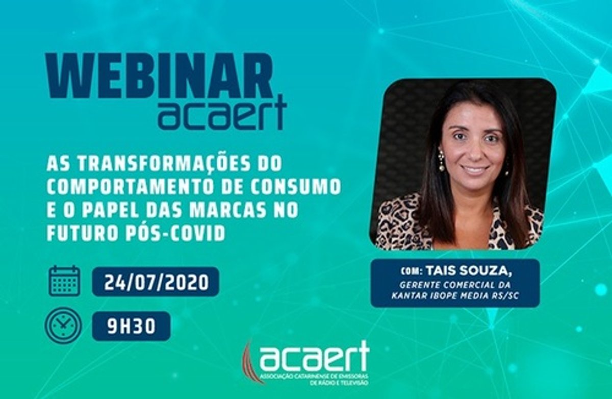 ACAERT promove encontro para abordar mudanças de comportamento no consumo e papel das marcas pós Covid-19