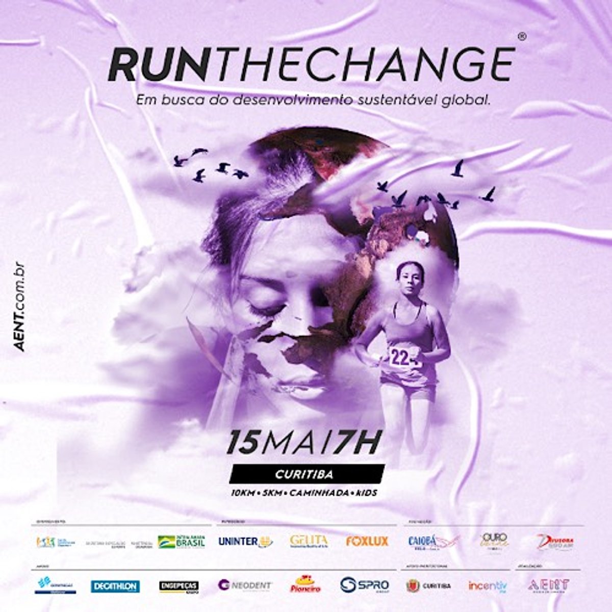 Caiobá FM, Ouro Verde FM e Rádio Difusora contam com promoção na Run the Change, em Curitiba (PR)