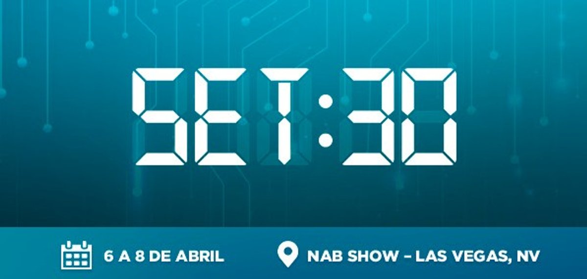 SET divulga programação do SET:30 para o NAB Show 2025 em Las Vegas (EUA)