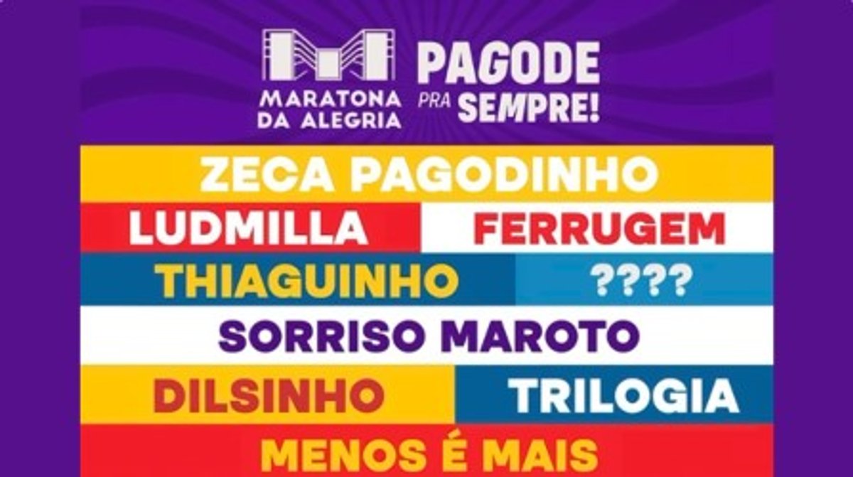 FM O Dia promove mais uma edição da Maratona da Alegria, que este ano tem como tema 'Pagode Pra Sempre'