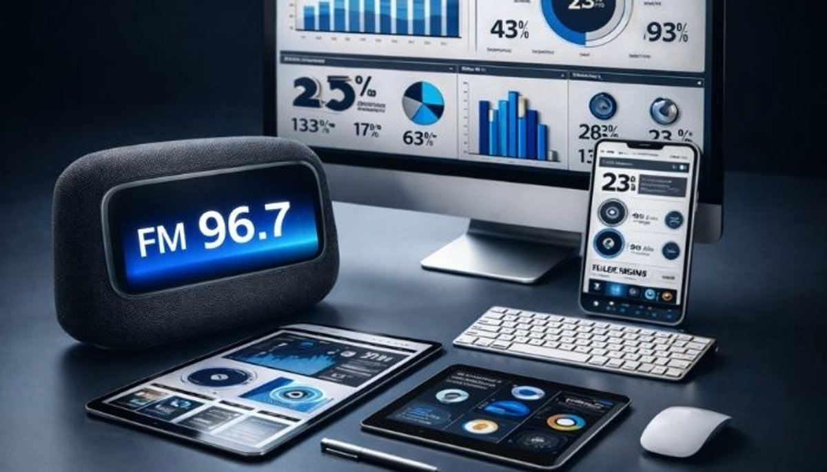 Investimentos publicitários no Brasil somam R$ 28,9 bilhões em 2025; rádio registra participação de 3,8%